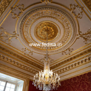 European Classic Ceiling Double Height Ceiling Design No-457