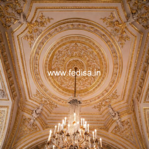 European Classic Ceiling Ceiling Design Ideas For Living Room No-484