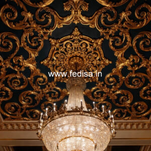 European Classic Ceiling Modern Wooden Ceiling Design No-490