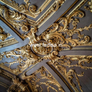 European Classic Ceiling Pop Design With Color No-495