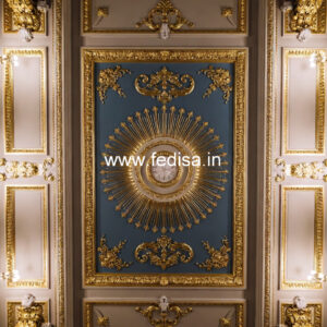 European Classic Ceiling L Shape Ceiling Design No-519