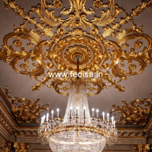 European Classic Ceiling Kitchen Design Pop No-530