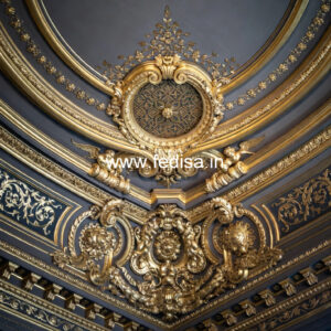 European Classic Ceiling Pvc Design For Bedroom Ceiling No-642