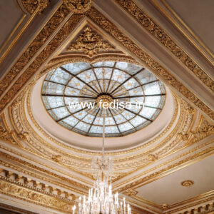 European Classic Ceiling New Pop Design Plus Minus No-646