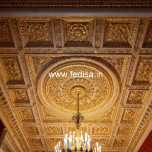 European Classic Ceiling Gypsum Cornice Design No-652