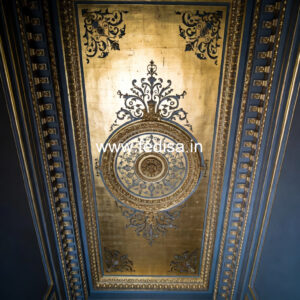 European Classic Ceiling L Shape Pop Design No-666