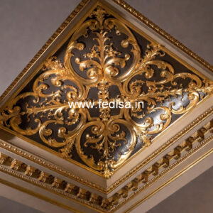 European Classic Ceiling Pvc Ceiling Design For Lobby No-688