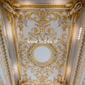 European Classic Ceiling Pop Design For Bathroom Plus Minus No-718