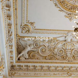 European Classic Ceiling Pop Flower Design For Hall No-728