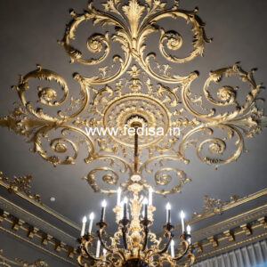 European Classic Ceiling Pop Simple Flower Design No-738
