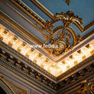 European Classic Ceiling Pop Design For Sitting Room No-756