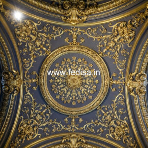 European Classic Ceiling Fall Ceiling Hall Design No-809