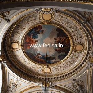 European Classic Ceiling Hall False Ceiling Design 2026 No-861