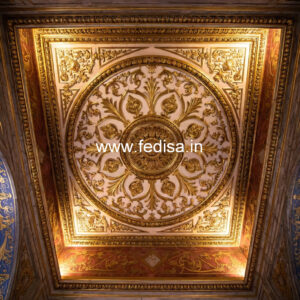 European Classic Ceiling Car Porch Ceiling Design 2026 No-875