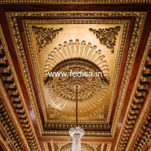 European Classic Ceiling Pvc Pop Ceiling Design For Hall No-876