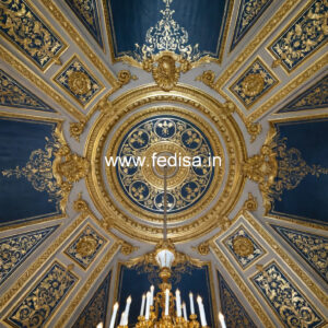 European Classic Ceiling Floor Ceiling Design For Bedroom No-893