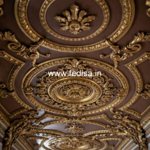 European Classic Ceiling Ceiling Design For Office Cabin No-898