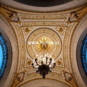 European Classic Ceiling Pop Design Double Fan No-953