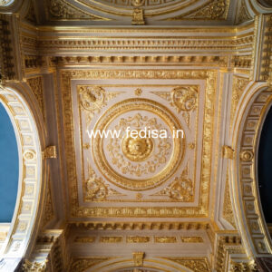 European Classic Ceiling Living Room Main Hall Fall Ceiling Design No-962