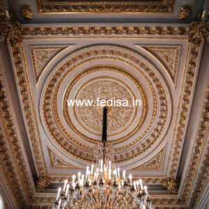 European Classic Ceiling Simple Pop Ceiling Design Catalog 2026 No-970