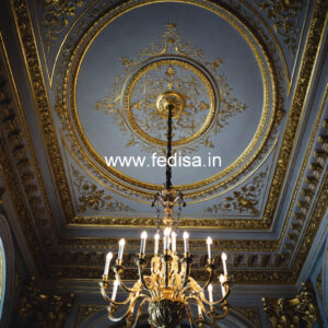European Classic Ceiling Main Entrance Ceiling Design No-1014