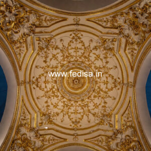 European Classic Ceiling Mandir False Ceiling Design No-1078