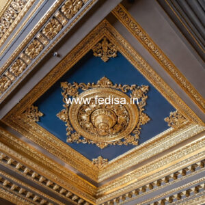 European Classic Ceiling Simple Pop Design For Dining Room No-1081