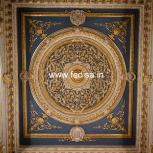 European Classic Ceiling Pop Design With Two Fans No-1110