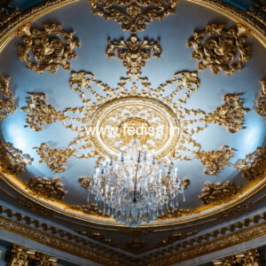 European Classic Ceiling Design Of False Ceiling For Drawing Room No-1115