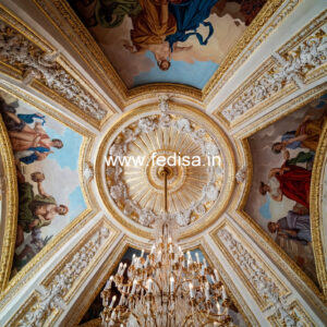 European Classic Ceiling Puja Room False Ceiling Design No-1134