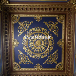 European Classic Ceiling Pvc False Ceiling Design For Hall No-1160