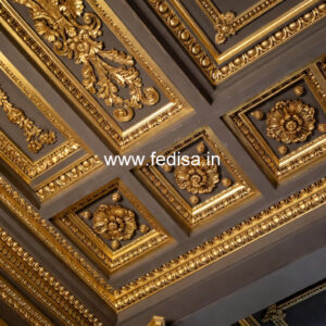 European Classic Ceiling Black And White Ceiling Design No-1194