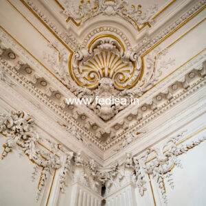 European Classic Ceiling Gypsum Flower Design No-1250