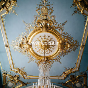 European Classic Ceiling 3d Ceiling Design Living Room No-1270