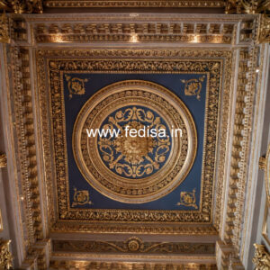 European Classic Ceiling Circle False Ceiling Design No-1301