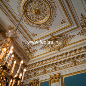 European Classic Ceiling Wall Putty Design On Ceiling No-1325