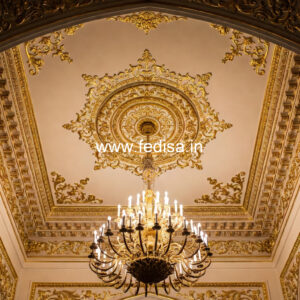European Classic Ceiling High Ceiling Interior Design No-1342