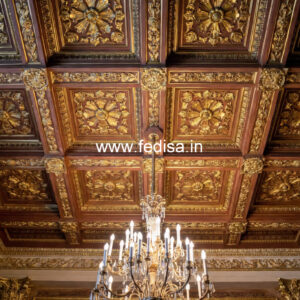 European Classic Ceiling Big Hall False Ceiling Design No-1353