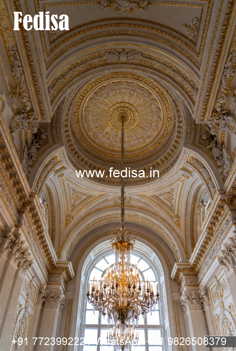 European Classic Ceiling Tv False Ceiling No-1356