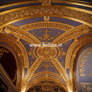 European Classic Ceiling Plywood Ceiling Design For Bedroom No-1361