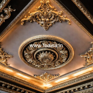 European Classic Ceiling Pop Design Bedroom Simple No-1373