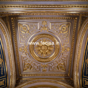 European Classic Ceiling Room False Ceiling Design 2026 No-1395