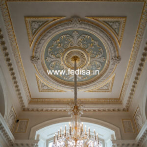 European Classic Ceiling Gypsum Ceiling Flower Design No-1473
