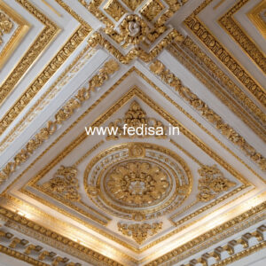 European Classic Ceiling Golden Ceiling Design No-1492