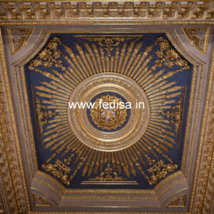 European Classic Ceiling Pop Plus Minus Flower Design No-1508