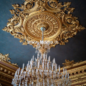 European Classic Ceiling Pop Ki Chhat Ki Design No-1600