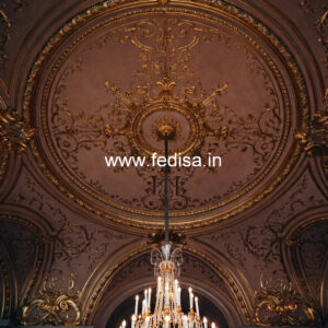 European Classic Ceiling False Ceiling For Pooja Room No-1609