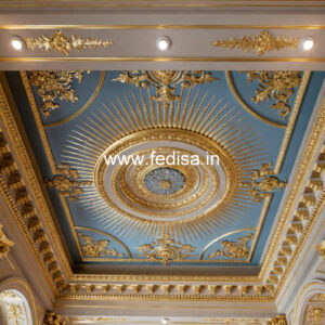 European Classic Ceiling Simple False Ceiling Designs For Living Room In Flats No-1676