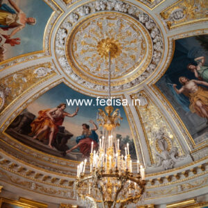 European Classic Ceiling Pop Hall Design Simple No-1682