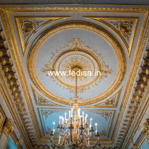 European Classic Ceiling Fiber False Ceiling Design No-1739
